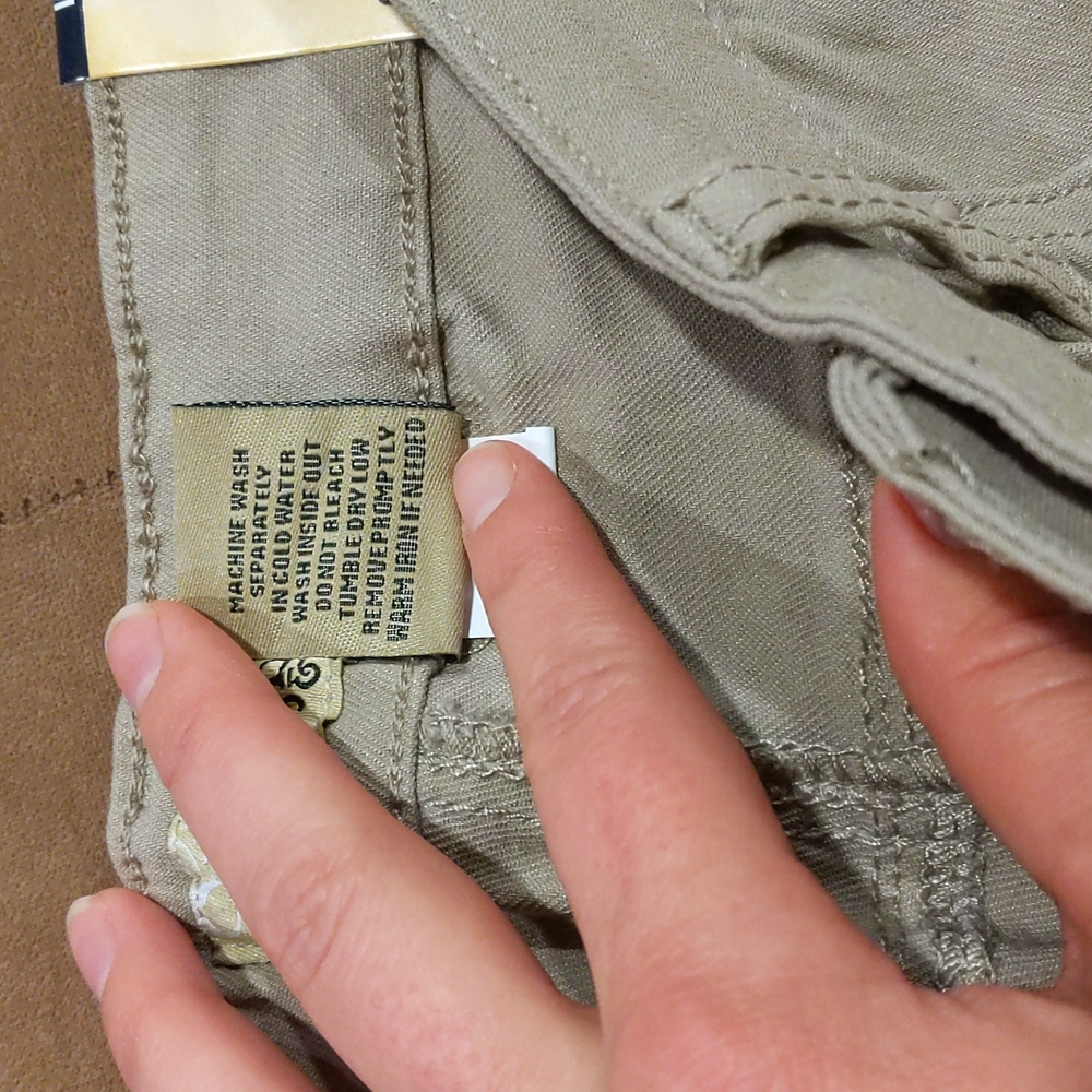 Khaki capris - Picture 6 of 6